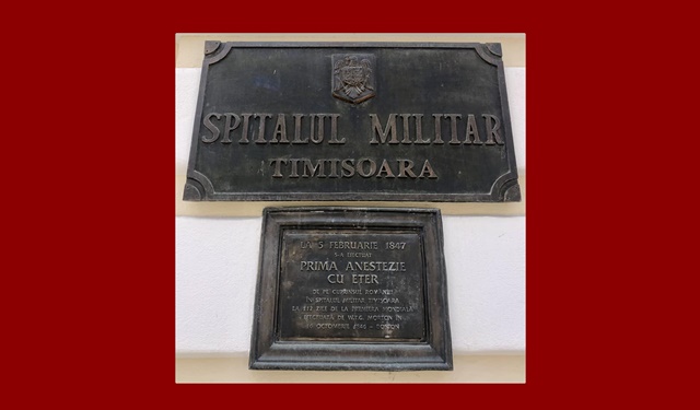 Alt 5 februarie: Prima anestezie generala cu eter de pe teritoriul actual al Romaniei…