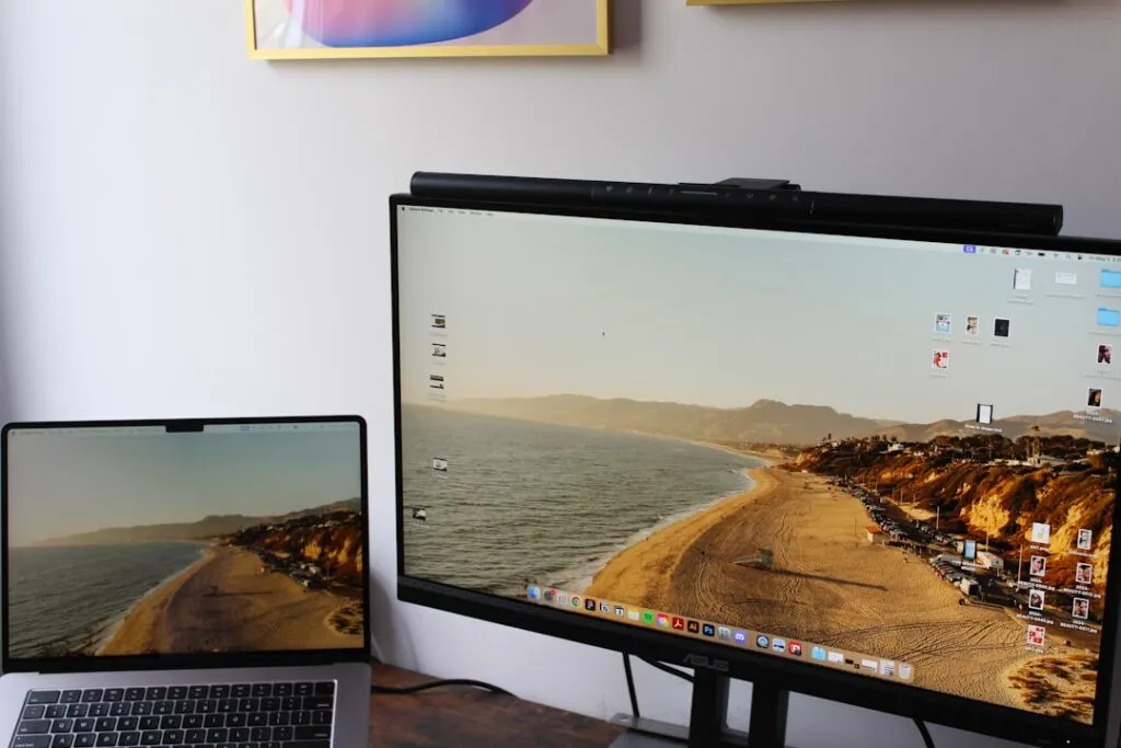 Photo Home office setup
